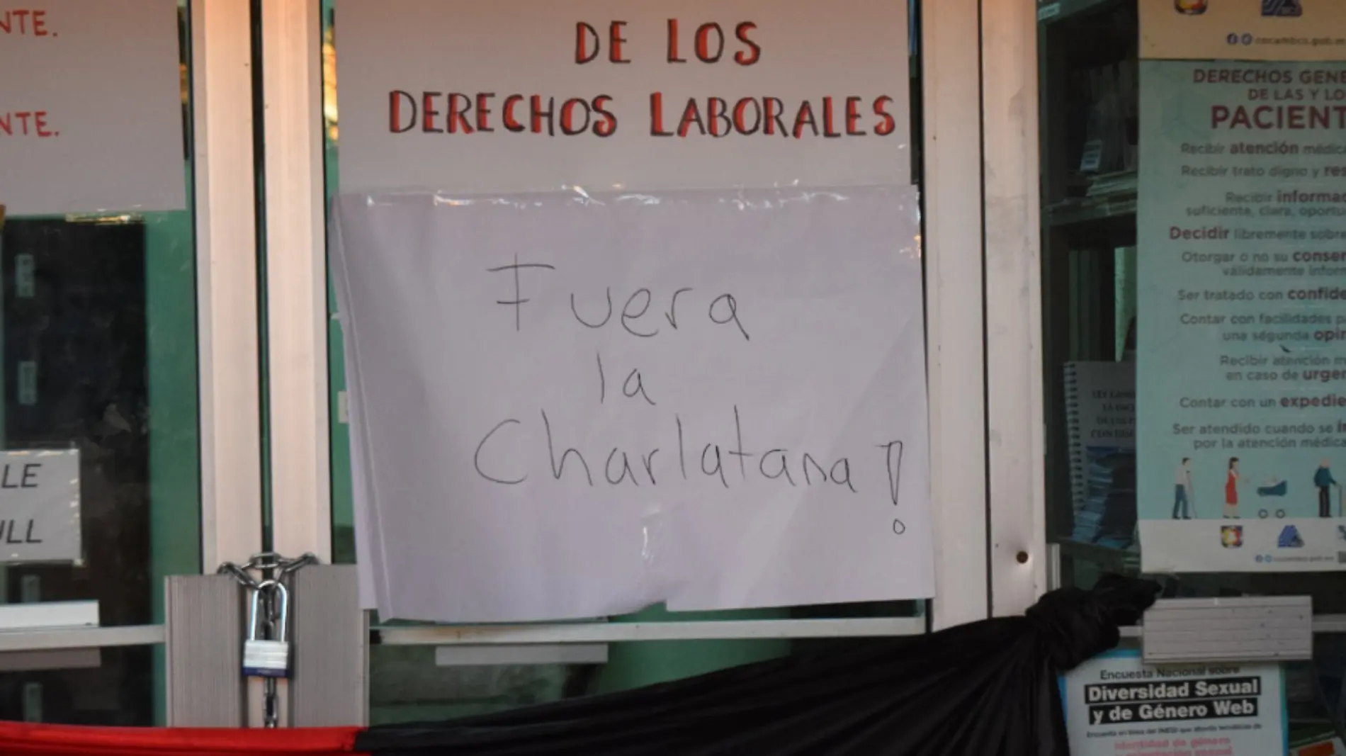 Paro laboral en la CEDH